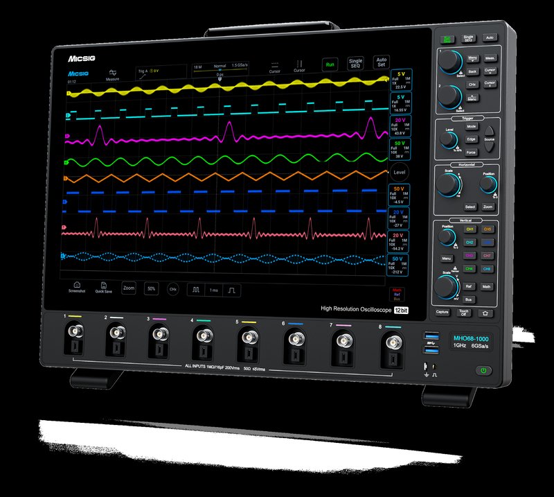MHO68-1000 12 bit oscilloscope — Micsig