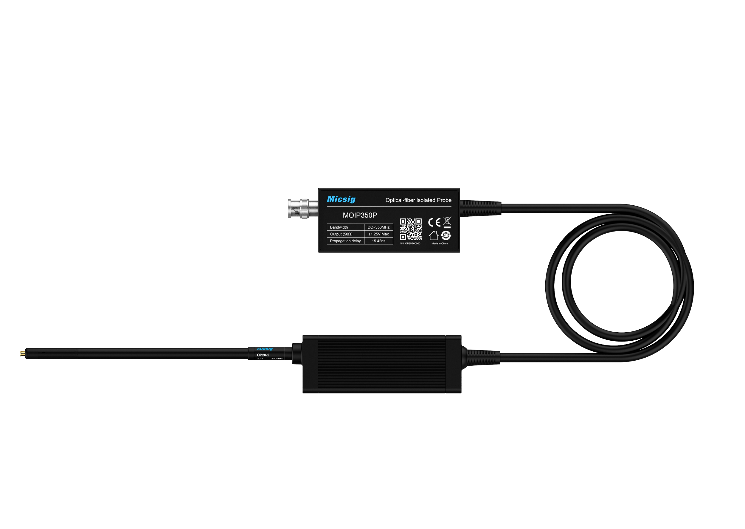 SigOFIT MOIP350P Glass fibre probe — Micsig