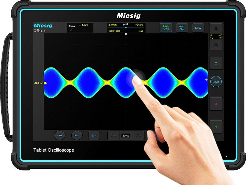 TO3004 Tablet Oscilloscope — Micsig